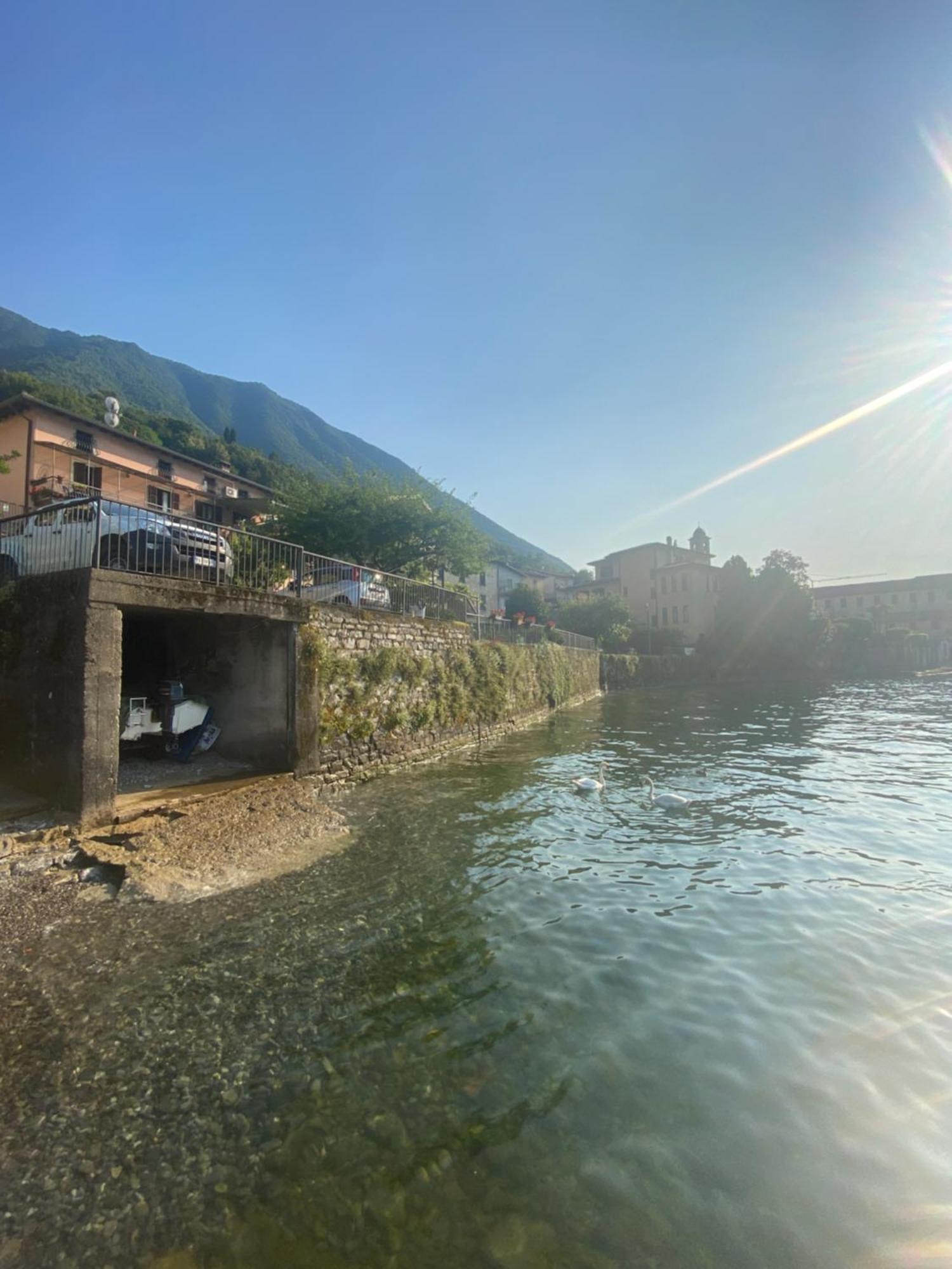 Peonia Apartment - Appartamento Vista Lago 勒泽诺 外观 照片