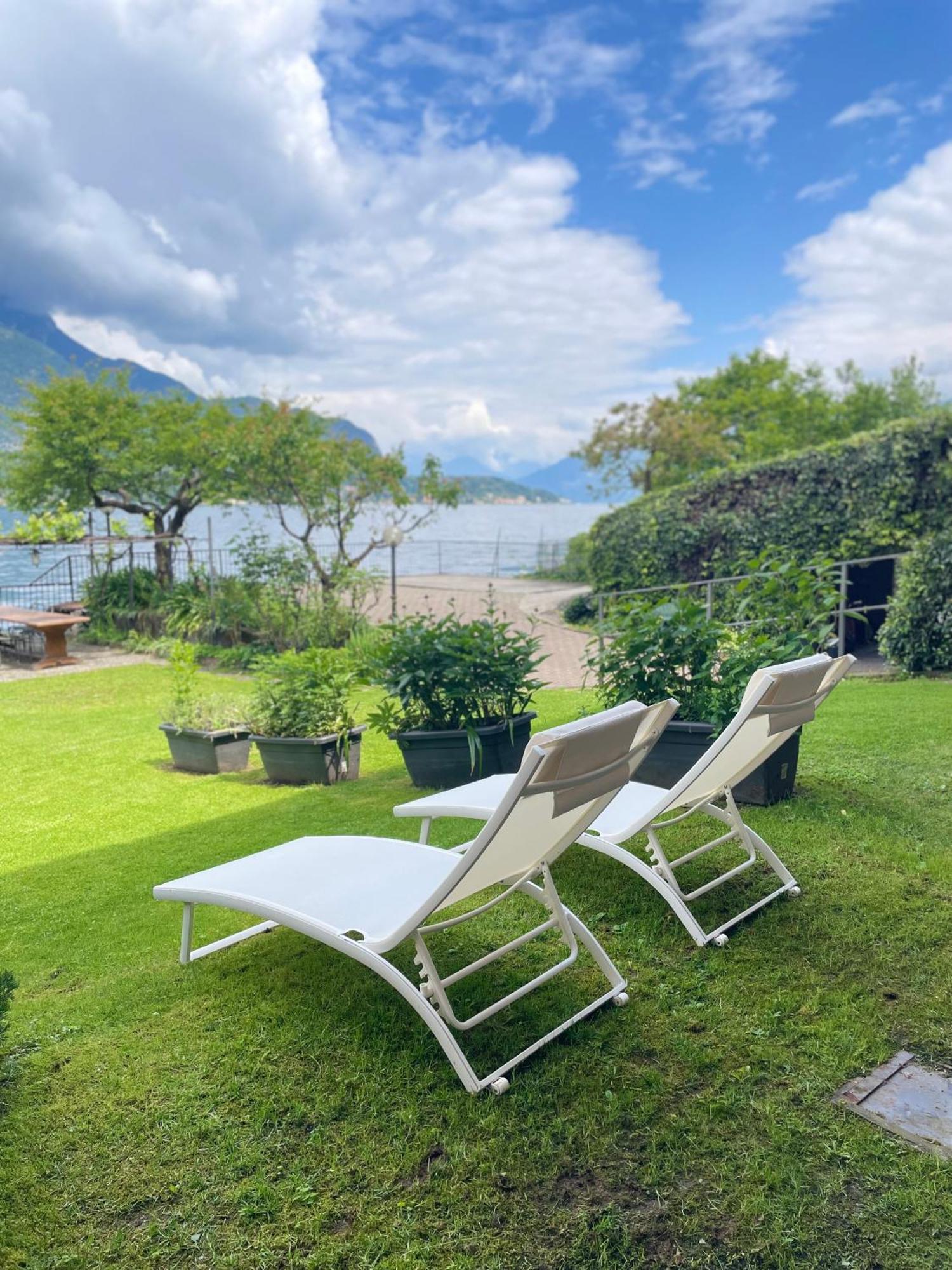 Peonia Apartment - Appartamento Vista Lago 勒泽诺 外观 照片